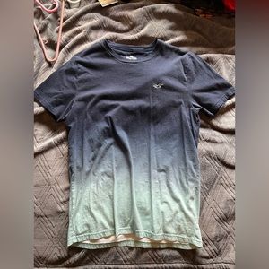 Hollister Blue Ombre Shirt | Size M
